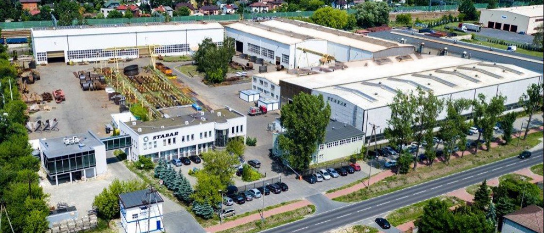 Construction of a modern paint shop and a new office building