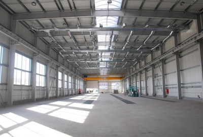 CONSTRUCTION OF A MODERN PAINT SHOP AND A NEW OFFICE BUILDING