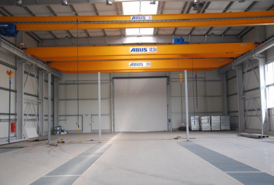 CONSTRUCTION OF A MODERN PAINT SHOP AND A NEW OFFICE BUILDING